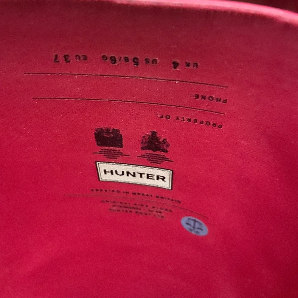 Hunter boots
